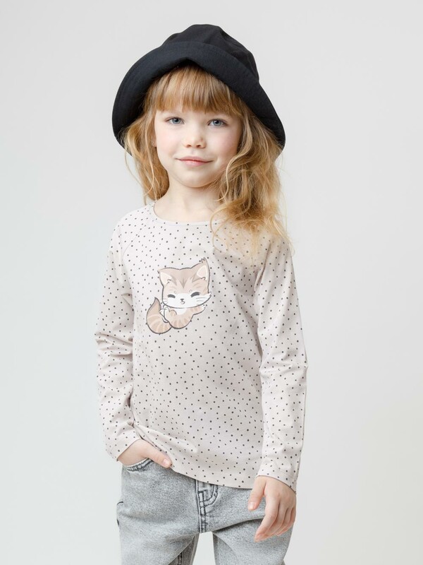 лонгслив (футболка дл.рукав) для дев